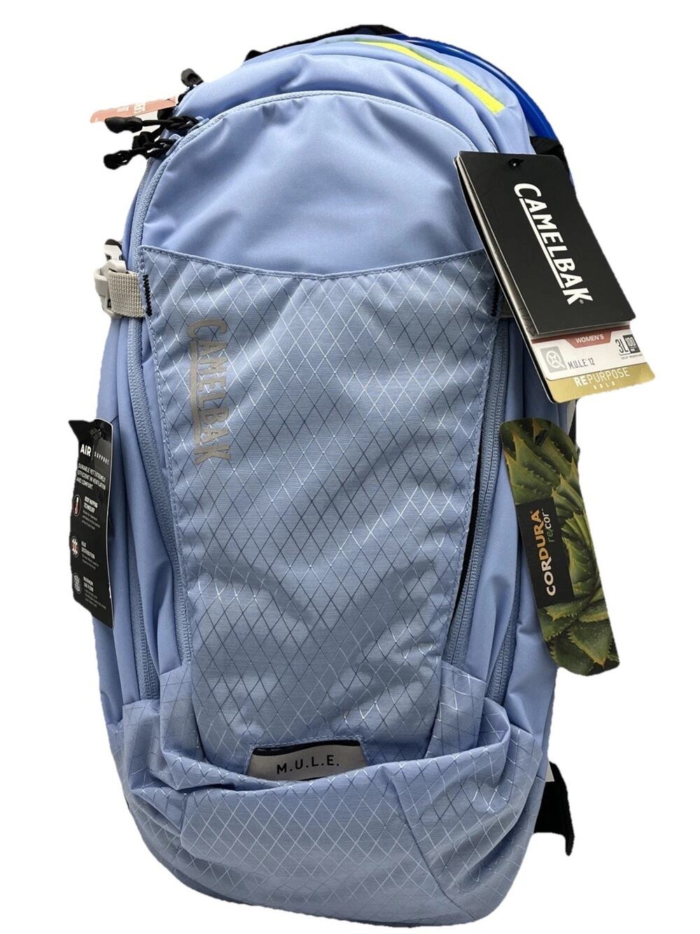 Camelbak M.U.L.E 12 3L 100oz. Womens Hydration Backpack Haze/Black MTB Bike NEW